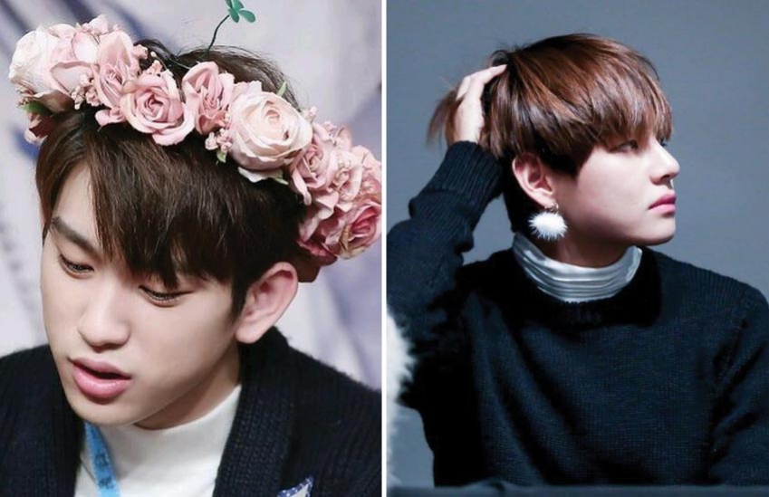 korean-kpop-idol-fashion-11-flower-crowns-earrings-male-stars
