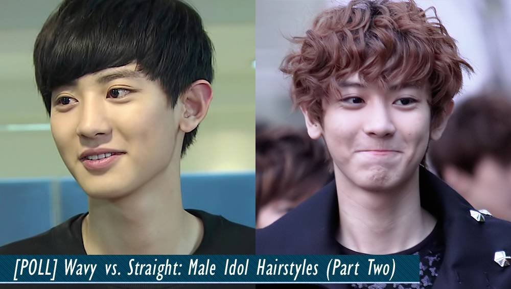 Ask K Pop Askkpop Poll Wavy Vs Straight Male Idol Hairstyles