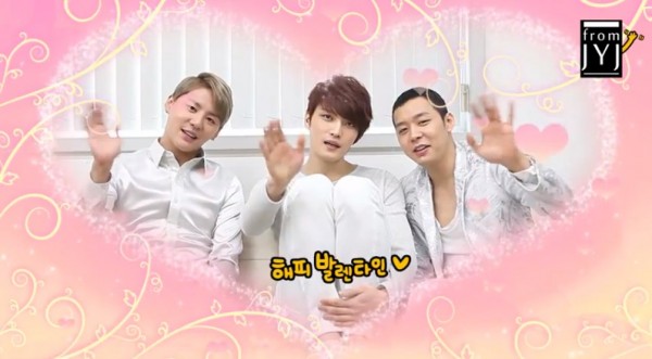 JYJ wishes fans a happy Valentine&rsquo;s Day with a hilarious skit