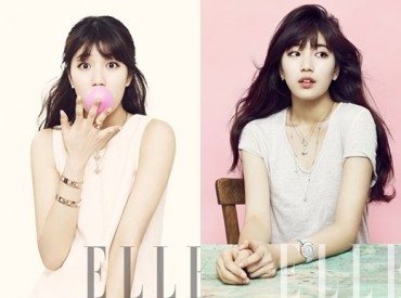 miss A&rsquo;s Suzy becomes an innocent beauty for &lsquo;ELLE&rsquo;