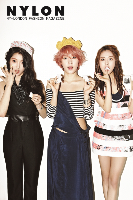 4minute melt you down like ice cream for &lsquo;Nylon&rsquo;