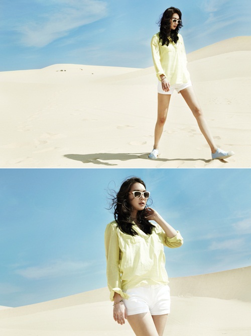 Shin Min Ah heats up the desert for &lsquo;Giordano&rsquo;