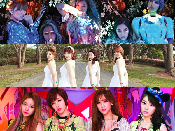 SECRET, T-ara N4, or 4minute, which girl group comeback stage did you like the most?
