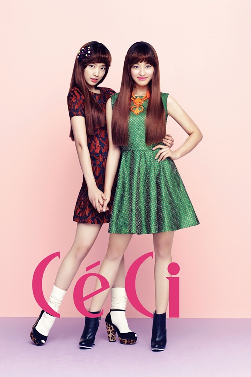 Park Shin Hye and Park Sae Young become twins for &lsquo;CeCi&rsquo; magazine