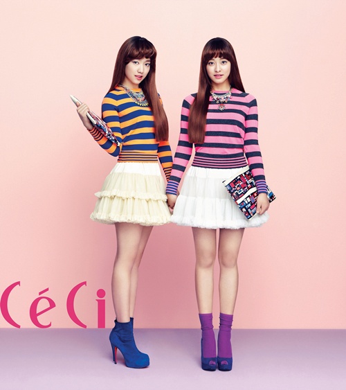 Park Shin Hye and Park Sae Young become twins for &lsquo;CeCi&rsquo; magazine