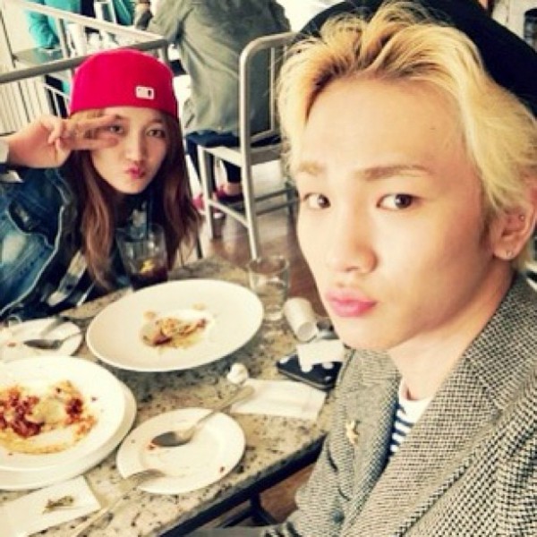 Jia and Key go on a lunch date