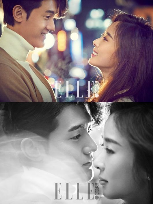 Actor and actress couple, Lee Ki-woo and Lee Cheong-ah in their first pictorial together