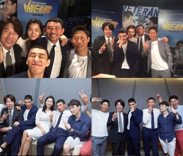 'Veteran' actors, behind-the-scenes: Hwang Jeong-min, Yoo Ah-in, Yoo Hae-jin, Jang Yoon-ju