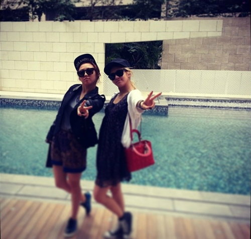 Min and Hyoyeon prove that they&rsquo;re still best friends