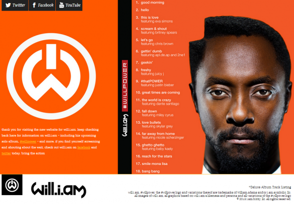will.i.am unveils official album tracklist including &ldquo;Gettin&rsquo; Dumb&rdquo; feat. 2NE1