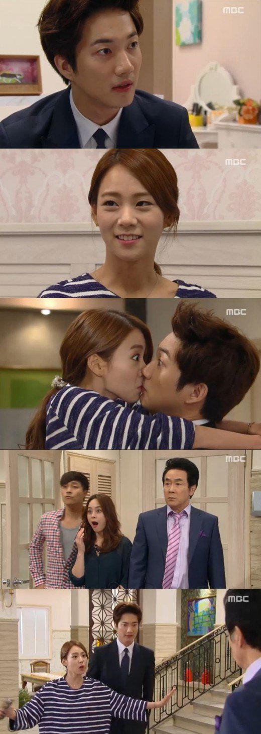 &quot;Jang Bo-ri Is Here!&quot; Han Seung-yeon and Park Geon-il kiss
