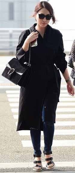 Lee Min-jeong, still chic after having baby