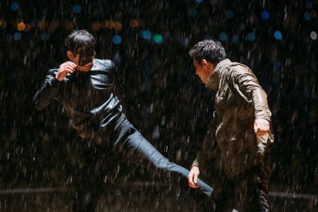 new on-the-set images and stills for the upcoming Korean movie &quot;Showdown&quot;