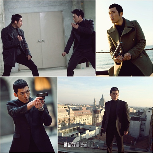 Actor Jang Hyuk impresses with his action scenes on the set of &lsquo;IRIS 2&prime;