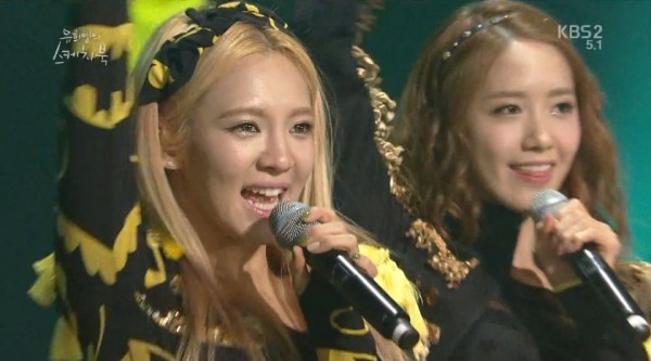 Hyoyeon reveals she&rsquo;s only given one victory speech   Girls&rsquo; Generation&rsquo;s performances on Yoo Hee Yeol&rsquo;s Sketchbook