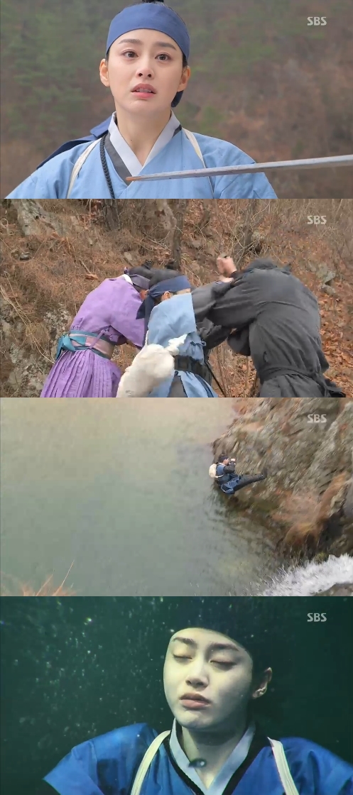 &quot;Jang Ok-jeong&quot; Kim Tae-hee falls trying to save Lee Sang-yeob