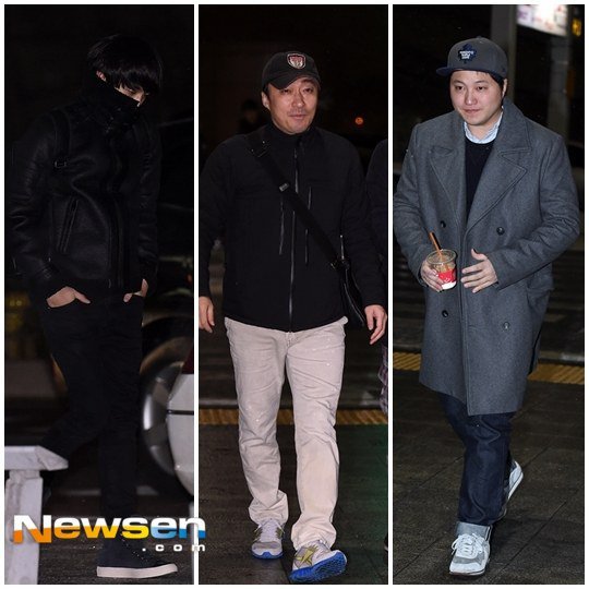Si Wan, Lee Sung-min and Kim Dae-myeong going on a business trip