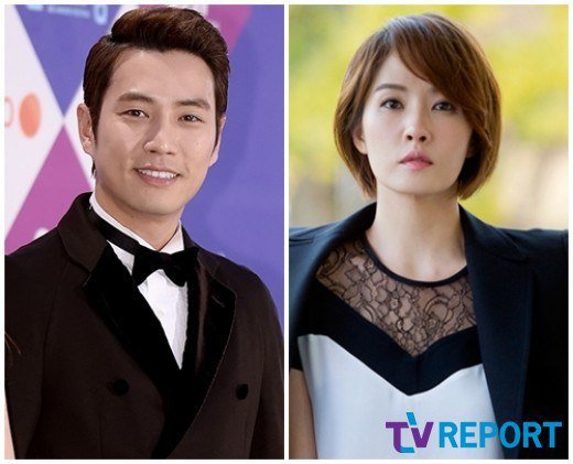 Joo Sang-wook and Kim Seon-ah going over &quot;Masked Investigator&quot;