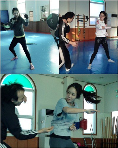 &quot;Let the Girl Cry&quot; Kim Jeong-eun's action practice