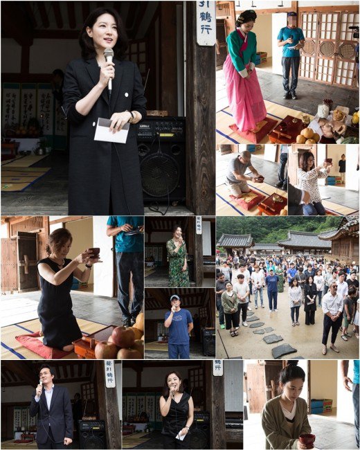Lee Young-ae, Yoon Seok-hwa and more actors attend traditional gosa ritual for 'Saimdang, the Herstory'