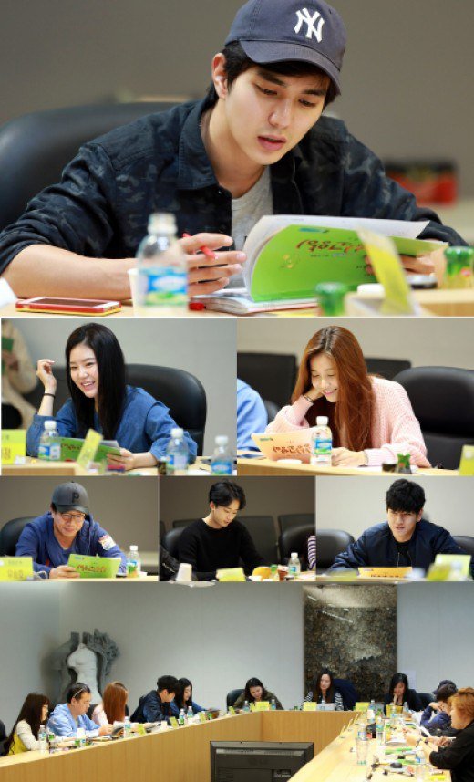 &quot;Imaginary Cat&quot; Yoo Seung-ho and Jo Hye-jeong's first script reading