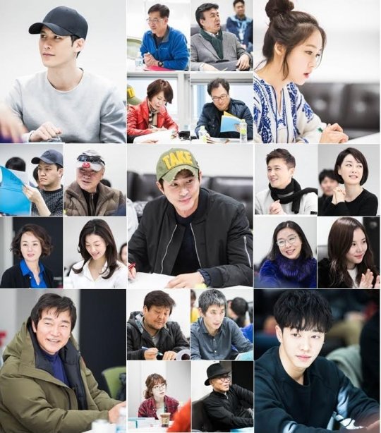 &quot;Monster - 2016&quot; script reading, Kang Ji-hwan and Seong Yoo-ri