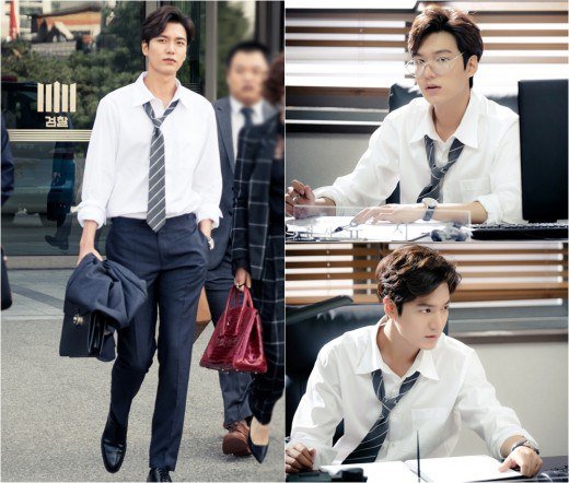 Actor Lee Min-ho sexy and smart as a prosecutor