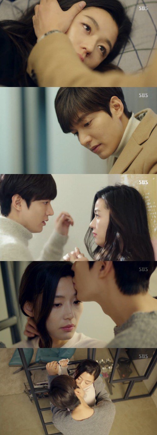 &quot;The Legend of the Blue Sea&quot; Lee Min-ho and Jeon Ji-hyeon kiss