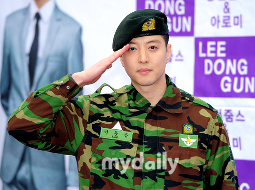 Celebrity soldier Lee Dong-geon to be discharged on the 28th