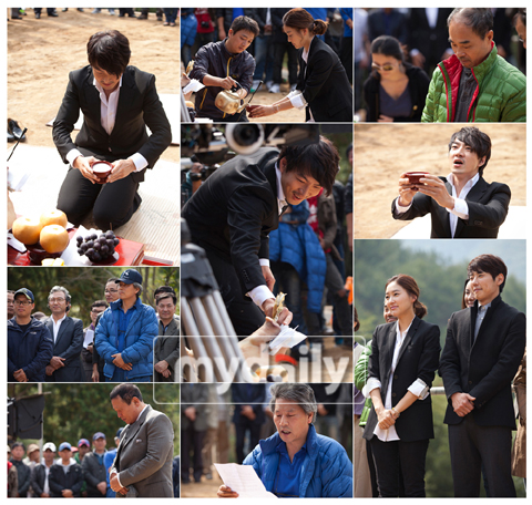 jTBC drama &quot;Fermented Family&quot; carries out rituals
