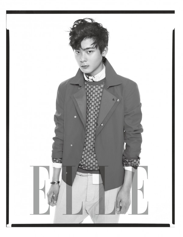 Upcoming actor Yang Hyun Mo poses for &lsquo;Elle&rsquo;