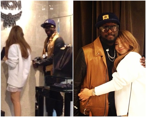 CL goes shopping with Will.I.Am