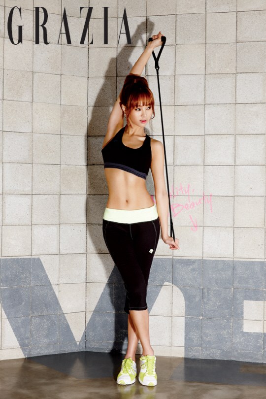 G.NA shows off her abs for &lsquo;Grazia&rsquo;