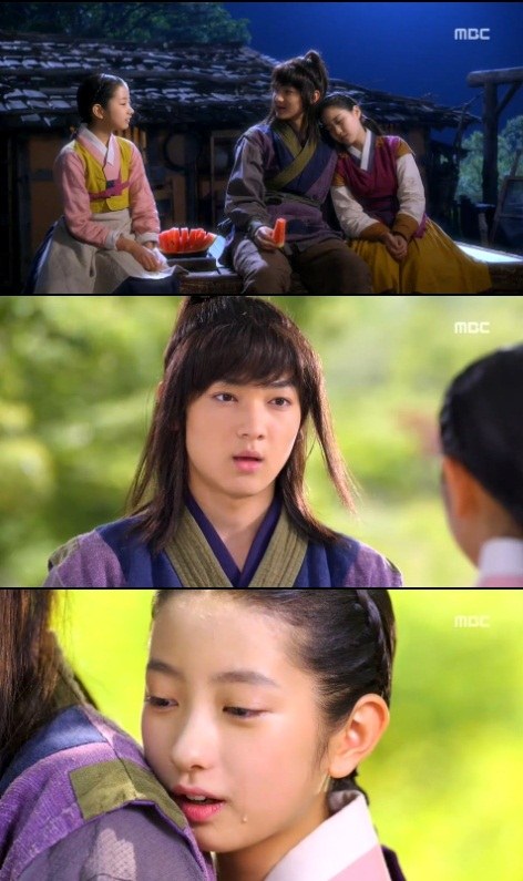 &quot;Goddess Of Fire Jeongi&quot; Jin Ji-hee, Park Geon-tae and Kim Ji-min