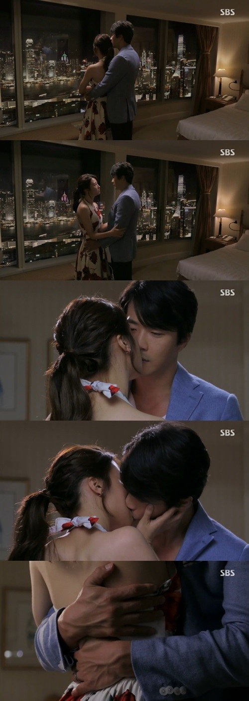 &quot;Temptation&quot; Kwon Sang-woo and Park Ha-seon's kiss