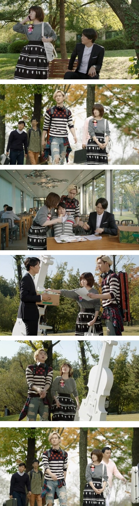 episode 3 captures for the Korean drama 'Tomorrow's Cantabile'
