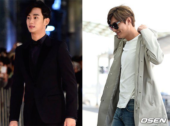 Advertisement battle: Lee Min-ho vs. Kim Soo-hyeon-I