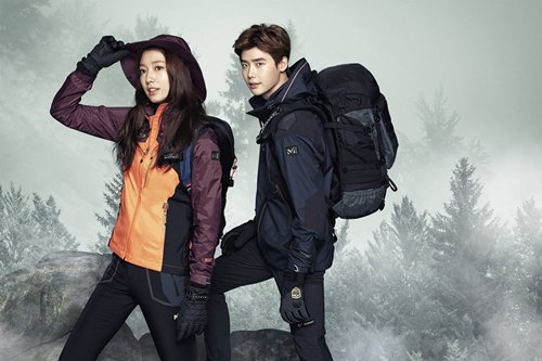 Park Shin-hye, Lee Jong-suk in commercial fashion pictorial