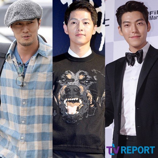 So Ji-sub, Song Joong-ki and Kim Woo-bin, Lee Kyeong-hee's KBS men