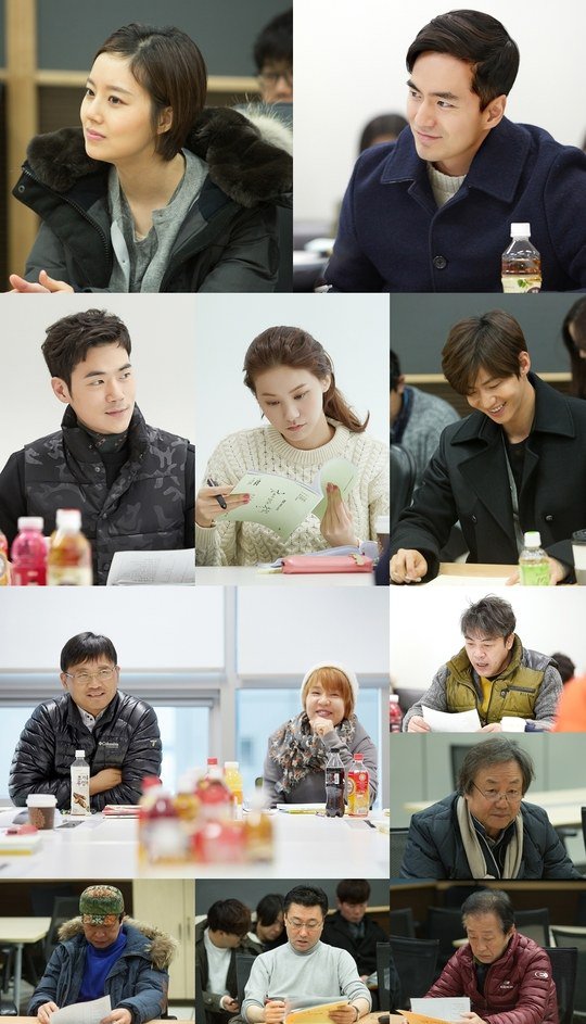 &quot;Goodbye Mr. Black&quot; Moon Chae-won and Lee Jin-wook at the script reading