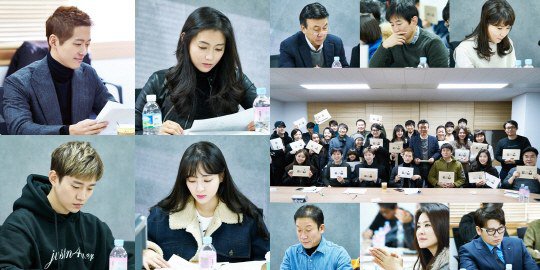 &quot;Mister Kim&quot; Namgoong Min and Nam Sang-mi's first script reading
