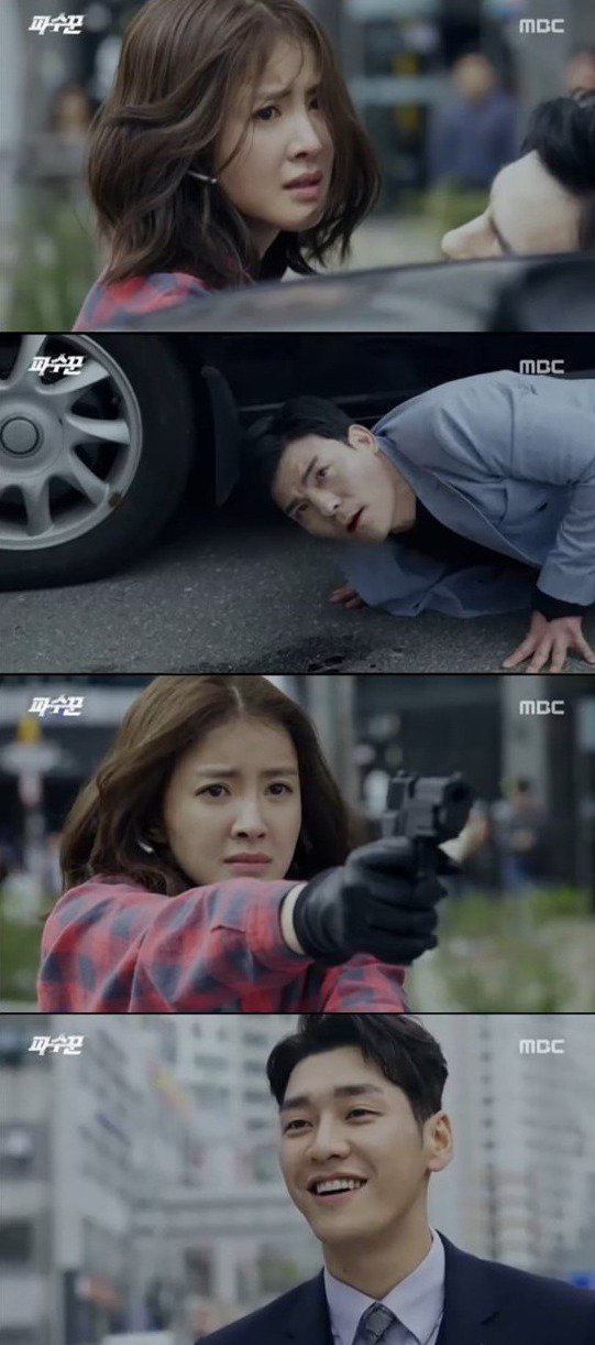 episodes 7 and 8 captures for the Korean drama 'Lookout'